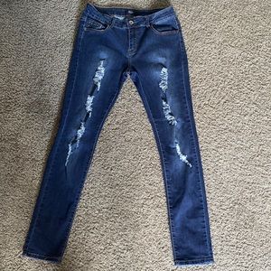 MAO size 9/10 ripped skinny jeans